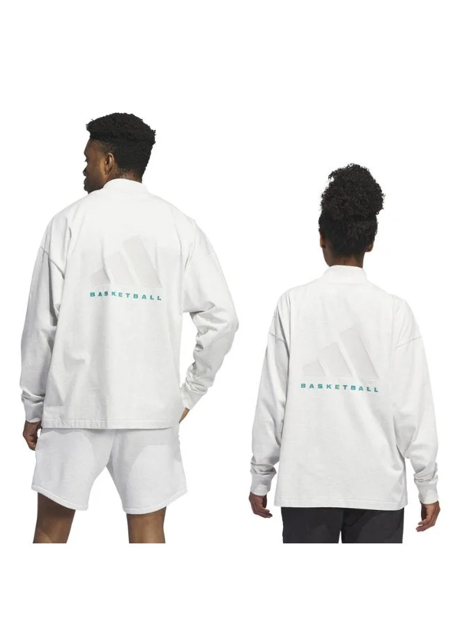 Adidas adidas ONE BB L/S TEE Grey Originals Unisex T-SHIRTS