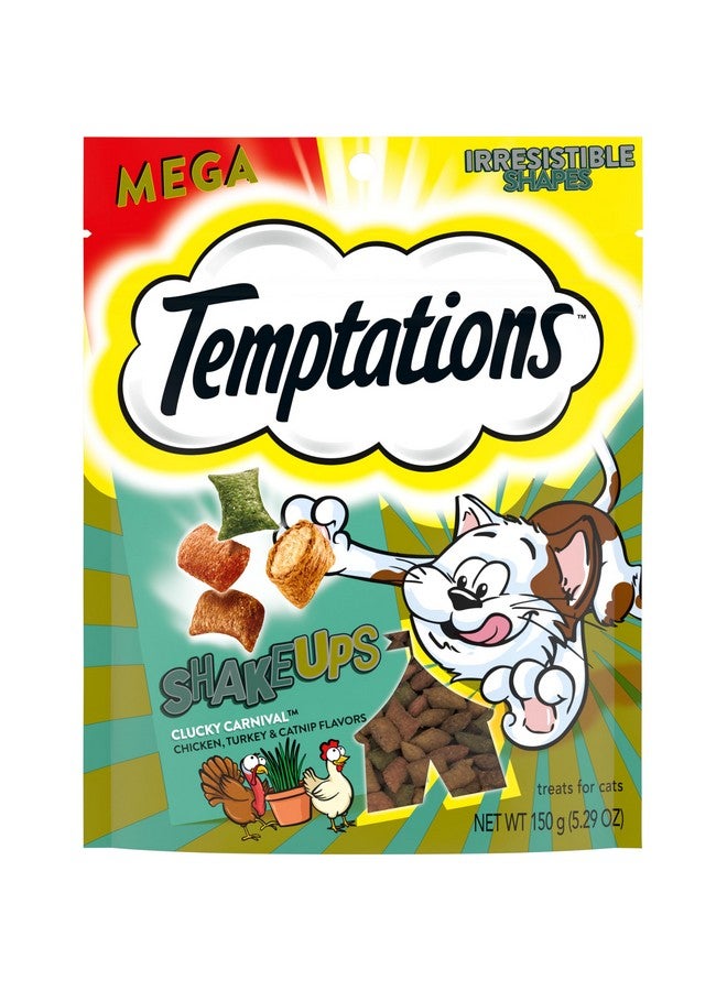 تيمبتيشنز مكافآت القطط "تمبتيشنز شيكابس" المقرمشة والطرية بنكهة "كلاكي كرنفال"، عبوة ٥٫٢٩ أونصة - Image 1