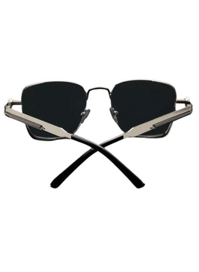 Retro Polarized sports sunglasses for men and women 100% UV protection Wrap-around and unbreakable Suitable for fishing and driving - Image 4