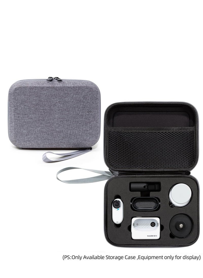 Excefore Carrying Case Compatible with Insta360 GO 3 Action Camera With 2 Set Screen Protector Outdoor Hard Travel Storage Accseeories Bag - Image 5