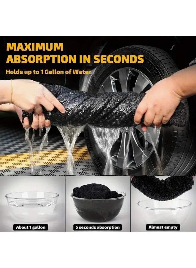 Nakhl Drying Towe XXL 120cm × 60cm,  Double-sided Microfiber Towel for Scratch-Free Drying,XXL Size for Large Trucks, Car Cleaning and RV Boat Care. - Image 4