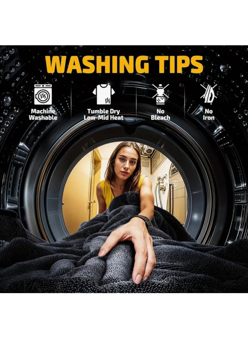 Nakhl Drying Towe XXL 120cm × 60cm,  Double-sided Microfiber Towel for Scratch-Free Drying,XXL Size for Large Trucks, Car Cleaning and RV Boat Care. - Image 5