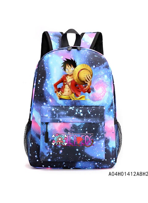 Schoolbags are available for students and adults to exercise-H01-: Broken straw hat Pirate - 86