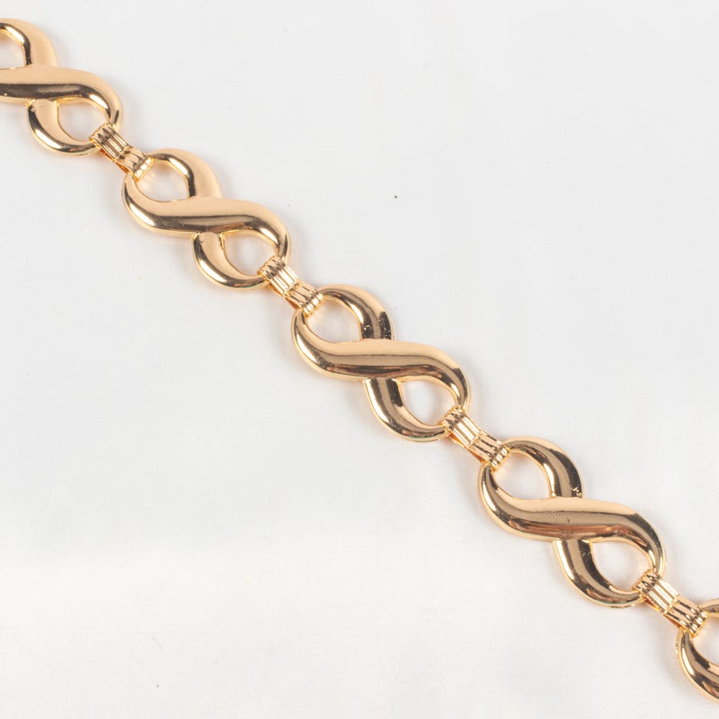 Golden Metal Waist Belt for Women - Image 3