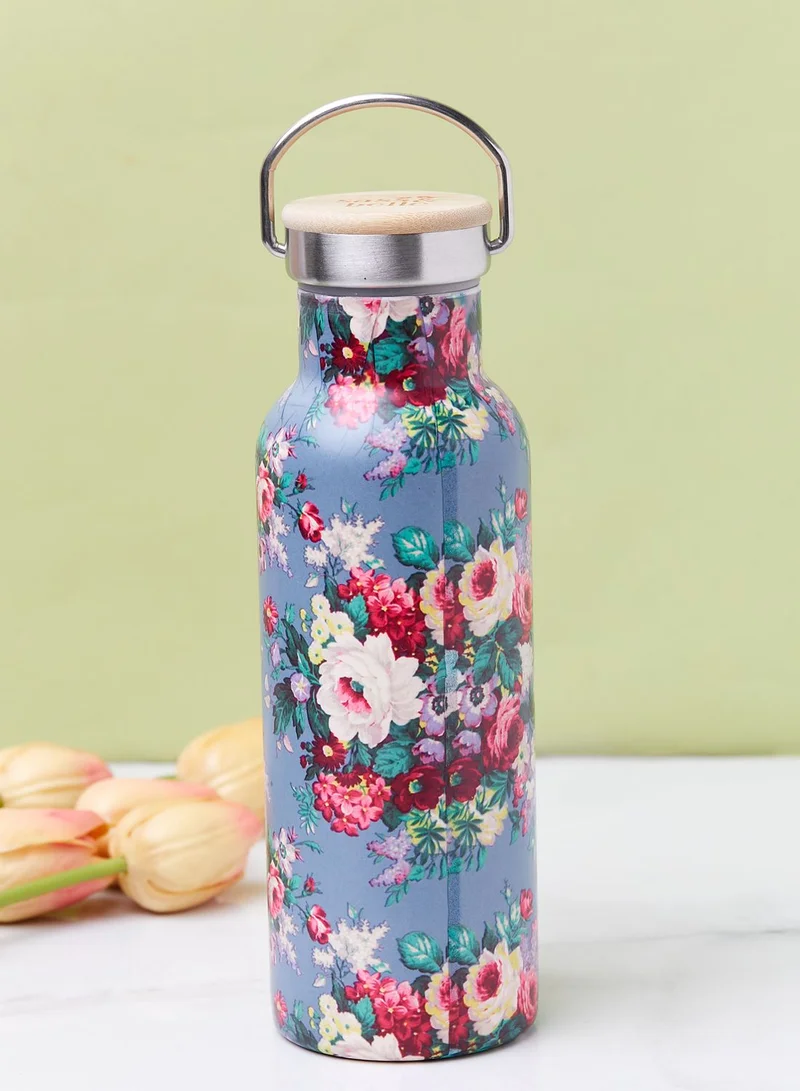Sass & Belle Delphine Vintage Rose Metal Bottle