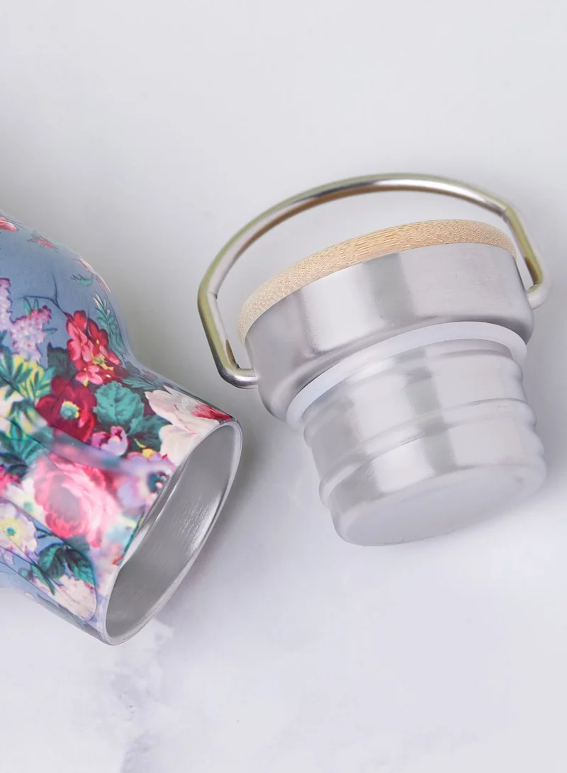 Sass & Belle Delphine Vintage Rose Metal Bottle