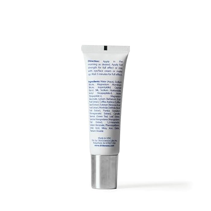 Dr. Denese Wrinkle Lost Line Reducer 1 oz – Hydrating Serum with Silk Protein Fiber Technology for a Smoother Appearance – Lightweight Daily Formula for All Skin Types and Mature Skin Care - Image 2