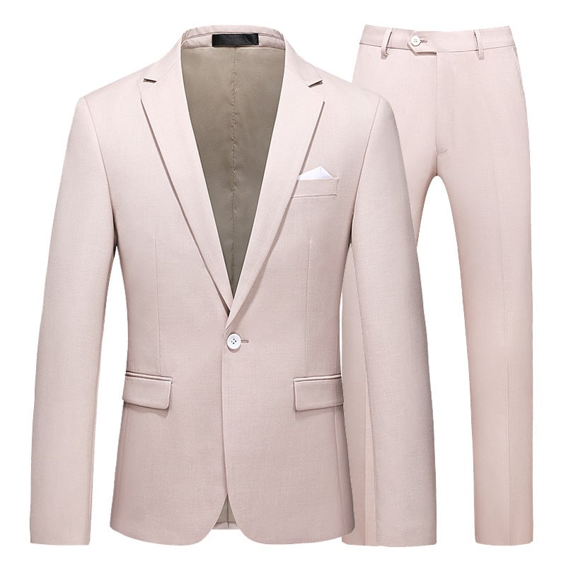 Long-Term Production Of Men'S Two-Piece Suit Jackets, Business Attire, Wedding Banquet Formal Wear, Groom And Groomsmen Suits - Image 5