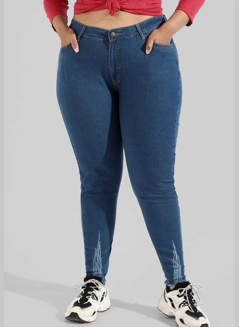 Instafab Plus Slim Fit Jeans