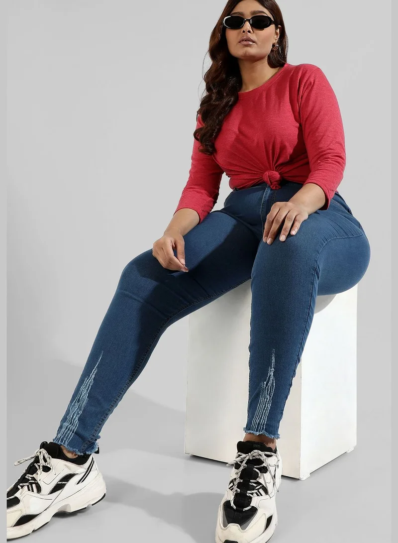 Instafab Plus Slim Fit Jeans