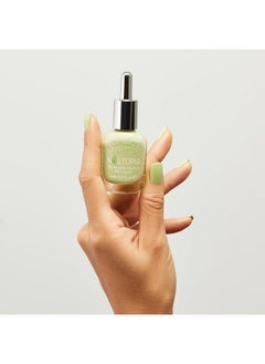 Nailtopia Plantbased Chip Free Nail Lacquer Non Toxic, Biosourced, Longlasting, Strengthening Polish Juice Cleanse (Pastel Green) 0.41Oz  - Image 3