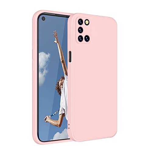 LIRAMARK Silicone Soft Back Cover Case for Oppo A52 / Oppo A72 / Oppo A92 (Silicone Pink) - Image 1