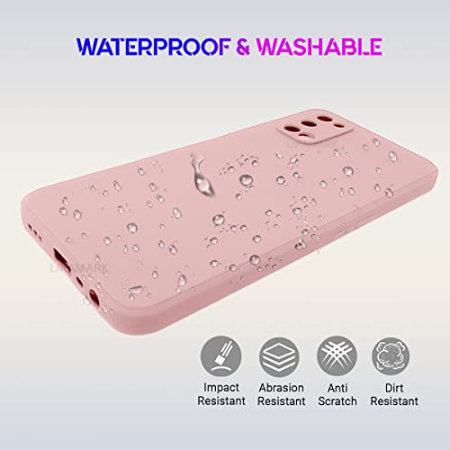 LIRAMARK Silicone Soft Back Cover Case for Oppo A52 / Oppo A72 / Oppo A92 (Silicone Pink) - Image 5