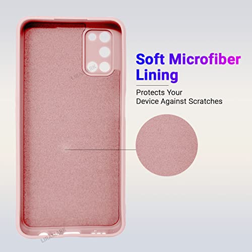 LIRAMARK Silicone Soft Back Cover Case for Oppo A52 / Oppo A72 / Oppo A92 (Silicone Pink) - Image 2