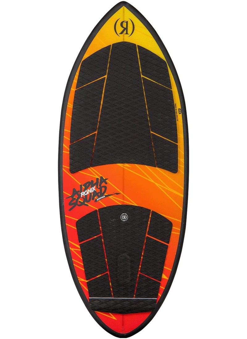 RONIX RONIX WAKESURF 2025 - Standard Core - Alpha Squad - Skimmer - Red, Yellow Fade  - Image 2
