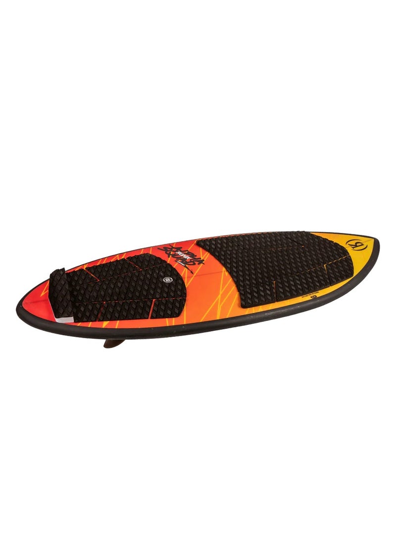 RONIX RONIX WAKESURF 2025 - Standard Core - Alpha Squad - Skimmer - Red, Yellow Fade  - Image 5