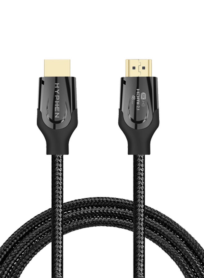 هايفن كابل HDMI 2.1 فائق السرعة بطول 2 م أسود - Image 5