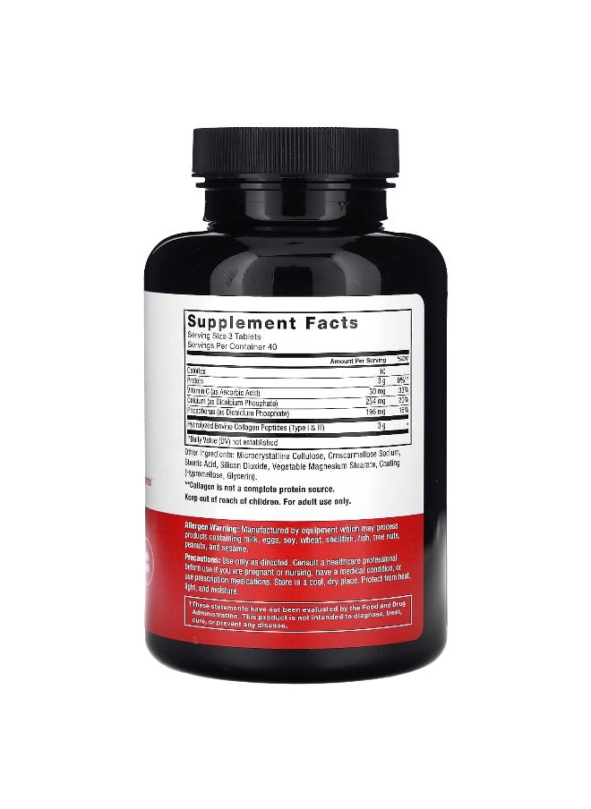 Force Factor Force Factor, Collagen Type I & III, 3,000 mg, 120 Tablets (1,000 mg per Tablet)  - Image 2