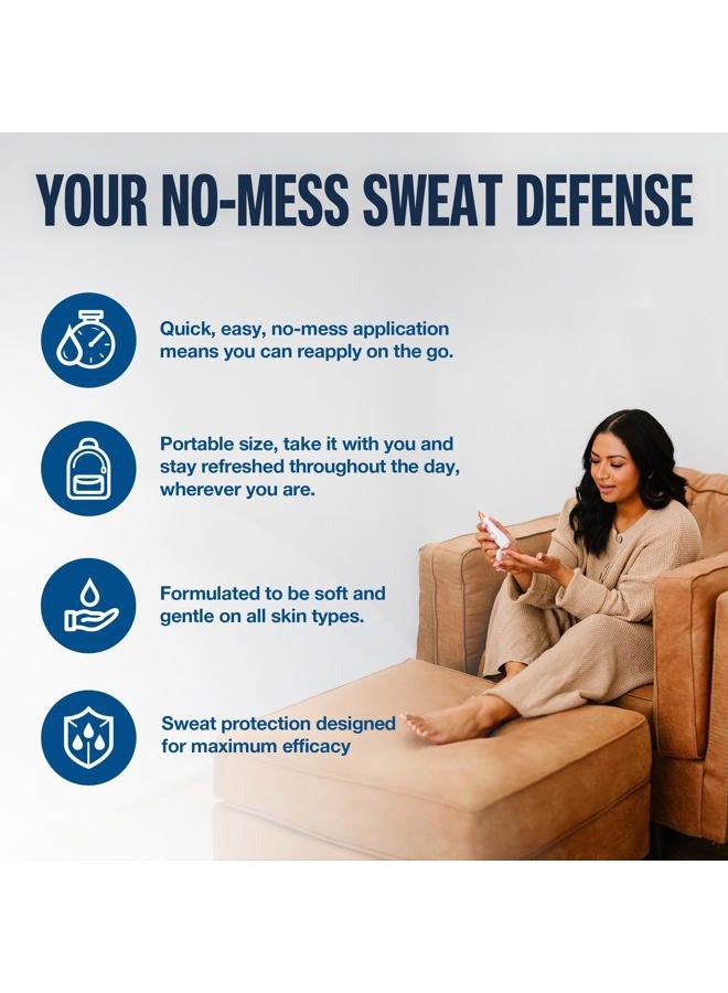 Carpe Sweat Absorbing Foot Lotion, A Dermatologist-Recommended Solution to Stop Sweaty, Smelly feet, Helps Prevent blisters, Great for hyperhidrosis (Pack of Two) - Image 3