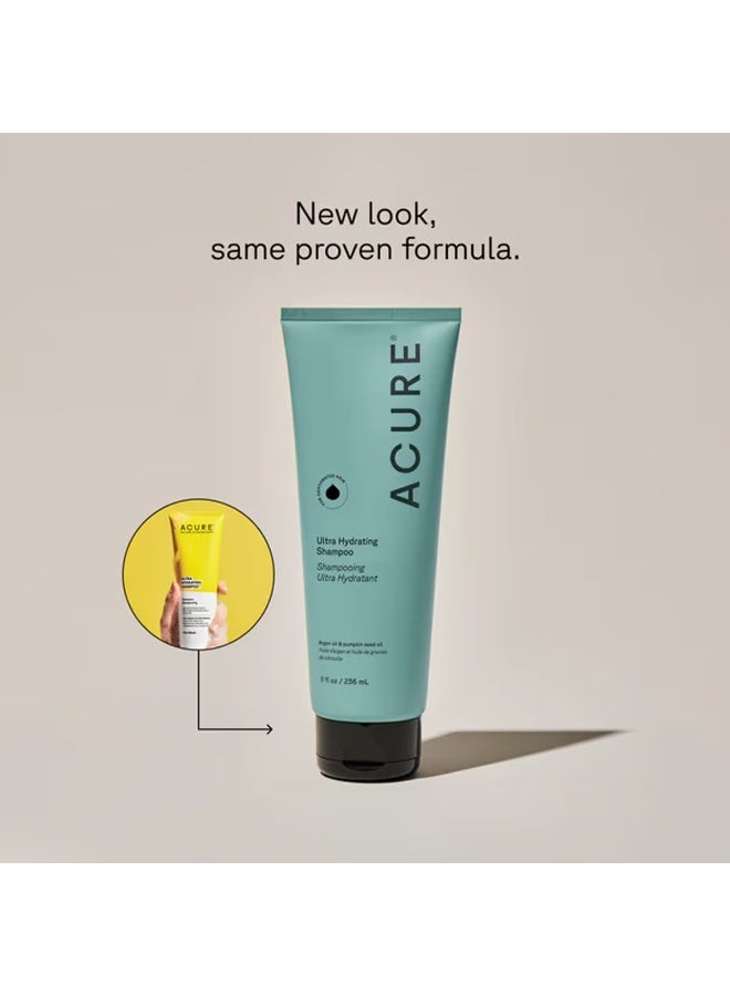 Acure Ultra Hydrating Shampoo Argan & Pumpkin - 236ml - Image 2
