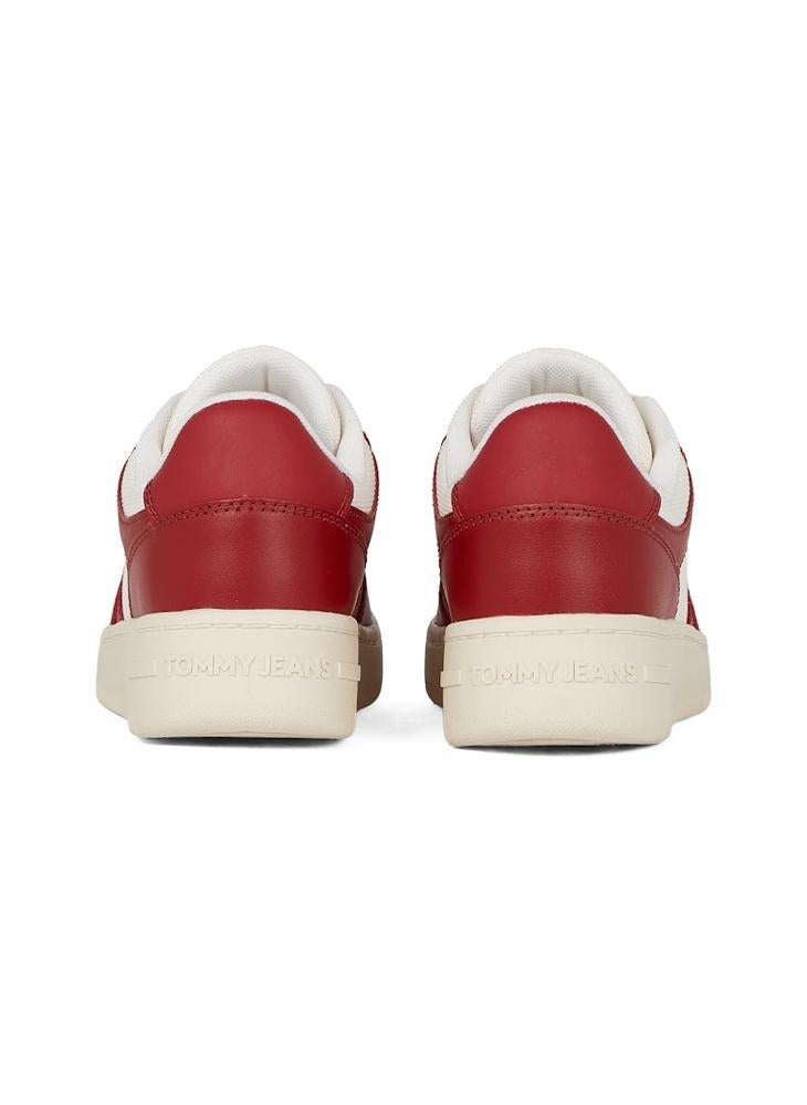 TOMMY JEANS Logo Detail Lace Up Low Top Sneakers  - Image 3