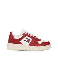 TOMMY JEANS Logo Detail Lace Up Low Top Sneakers  - Image 1