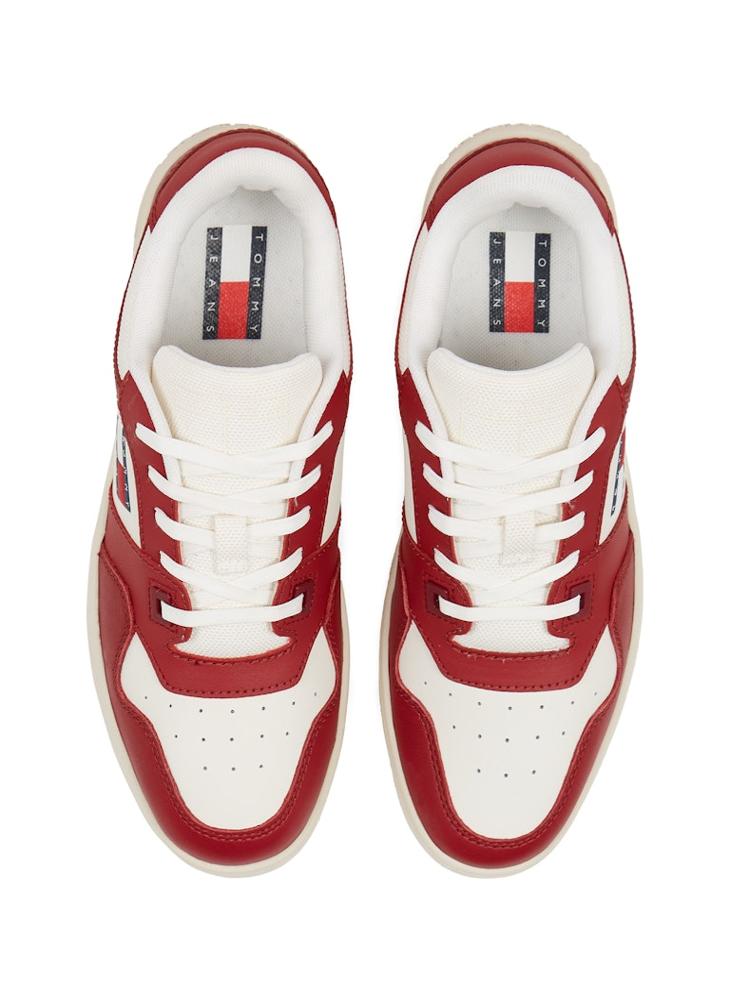 TOMMY JEANS Logo Detail Lace Up Low Top Sneakers  - Image 5