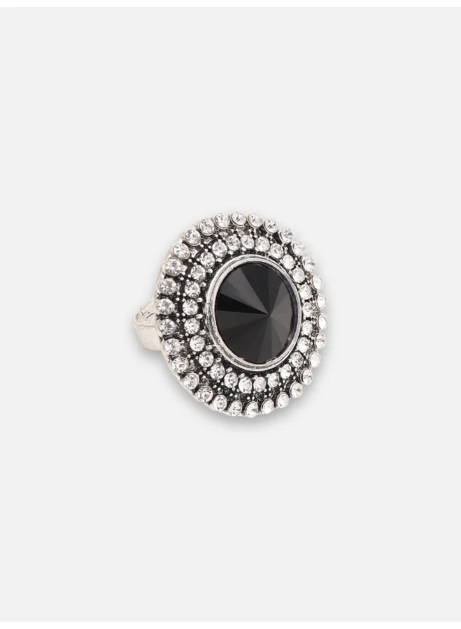 SOHI Party Artificial Cocktail Ring Jewellery