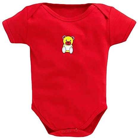 EIO Newborn Baby Cotton Romper Sleepsuit | Half Sleeve Jumpsuit Bodysuit for Boys & Girls | Soft Breathable Baby Clothes Combo Pack - Image 2
