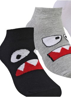 STITCH Kid's Pack of 3 Lycra Long Casual Socks  - Image 3