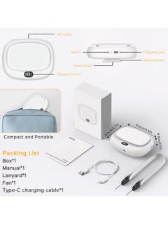 Necomi Portable Hanging Neck Fan, USB Portable Neck Fan  - Image 5
