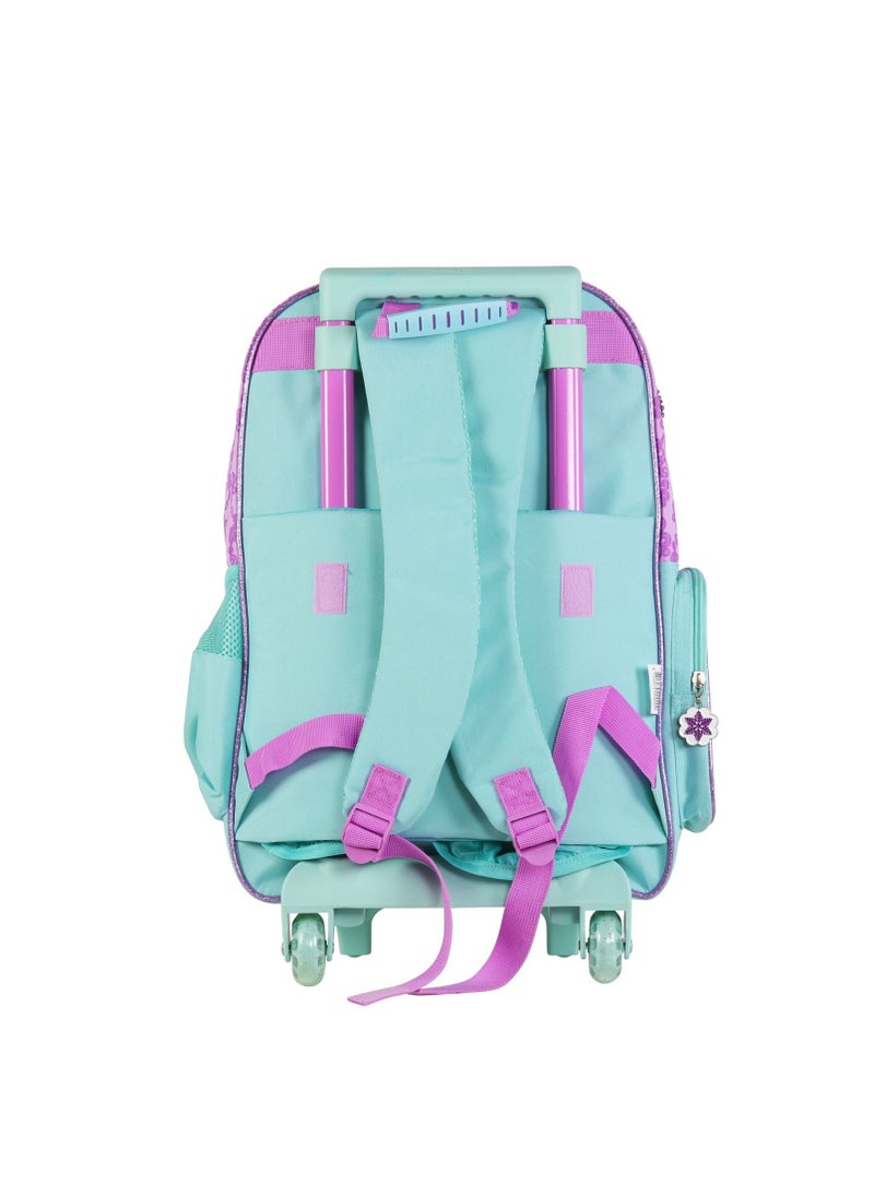 SBC - Snow Queen School Backpack With Trolley And Pencil Case - Image 1