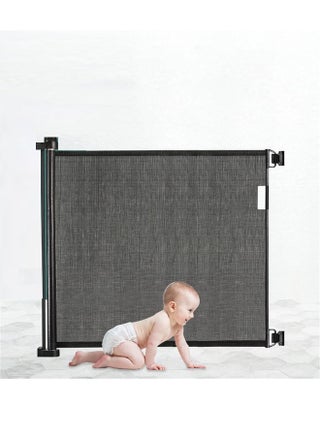 Retractable And Adjustable Mesh Safety Gate To Protect Children For The Door Or Stairs, Size  W 140 X H 92 CM - pzsku/Z576E48ED5E532B33B255Z/45/_/1698327592/e8fb9afd-b1d1-42c6-996a-6f211e892bd1