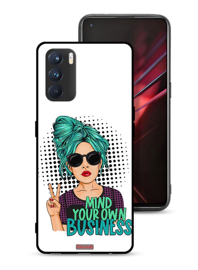 Tolwak Oppo K9 Pro Protective Case Cover Mind Your Own Business - Image 1