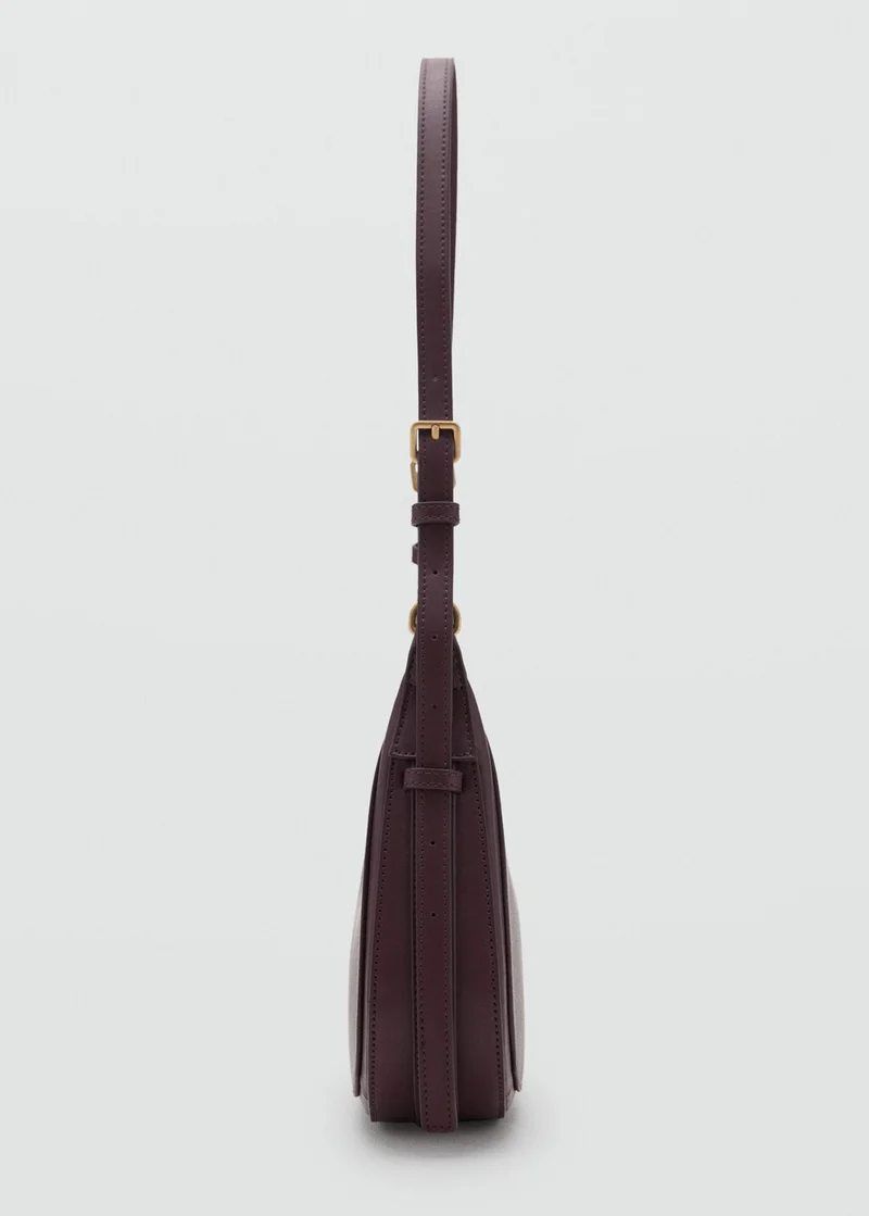 MANGO Oval Shoulder Bag