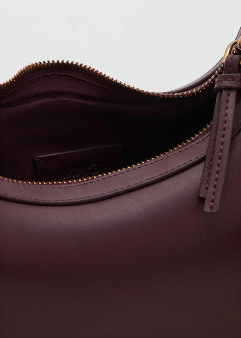 MANGO Oval Shoulder Bag