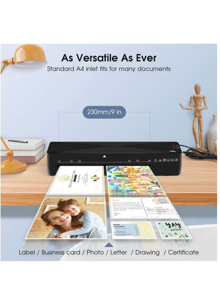 FN Hot And Cold Laminating Machine A4 Laminator Machinefor Home Office School Use - Image 5