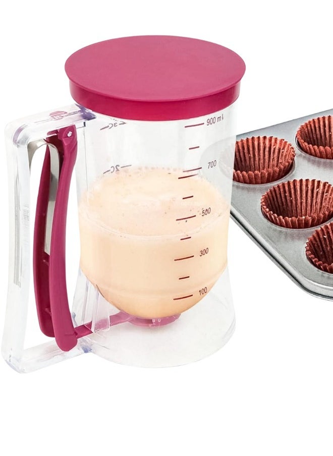 Generic Cupcake Batter Separator and Dispenser - Handheld Funnel Measuring Cup Tool to Make Baking Easier  - Image 4