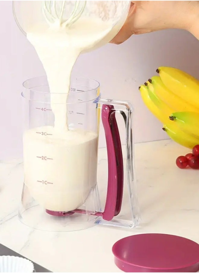 Generic Cupcake Batter Separator and Dispenser - Handheld Funnel Measuring Cup Tool to Make Baking Easier  - Image 5