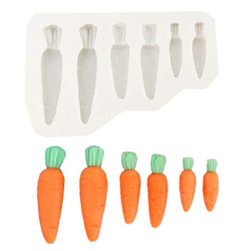 QTMY Carrot Easter Silicone Molds for Resin Chocolate - Image 5