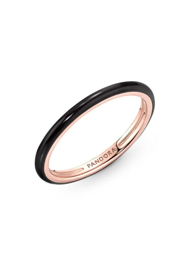 PANDORA Pandora ME Black Enamel Ring