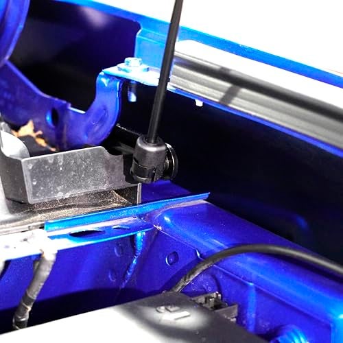 Redline Tuning 21-11047-02 Hood QuickLIFT Plus System Compatible with Ford Ranger 2024+ (No Drilling Required, All Black Components, Bolt in System) - Image 3