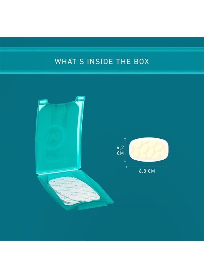 Compeed Sports Heel Blister Plasters, 5 Hydrocolloid Plasters, Foot Treatment, Heal Fast, 20% Extra Cushioning*, Dimensions: 4.2 x 6.8 cm - Image 4