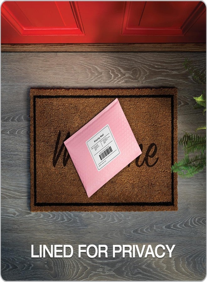 Quality Park Bubble Mailers, 6" x 9", Pink Poly Mailers, Padded Envelopes, Shipping Bags, Water Resistant, Self Seal, 50 Per Box (QUA85907) - Image 5
