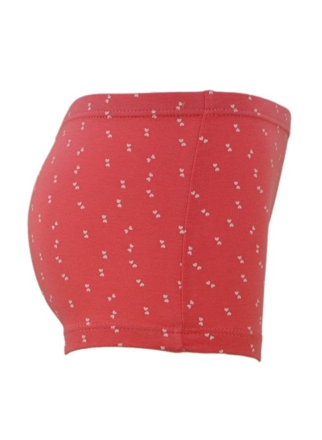 JOANNA 870165 Girl's Floral Design Boyshort 3-Pack Underwear, Multicolor, S - Image 5