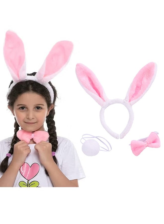 3-Piece Plush Rabbit Ears Headwear Set Including Rabbit Ears Headband, Bow Tie and Tail for Adult and Kids Cosplay Party Dress Up Accessories - pzsku/Z576EA4E94288030D4E51Z/45/_/1731396492/e492ffe2-f3b1-4c8a-86de-5143cff47284