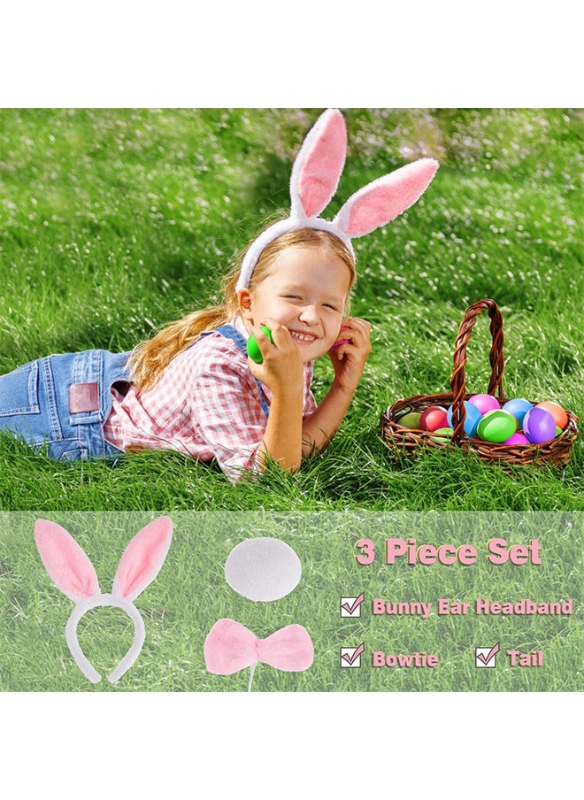 3-Piece Plush Rabbit Ears Headwear Set Including Rabbit Ears Headband, Bow Tie and Tail for Adult and Kids Cosplay Party Dress Up Accessories - pzsku/Z576EA4E94288030D4E51Z/45/_/1731396543/f288949b-b9fa-4b61-9c06-294750c9144e