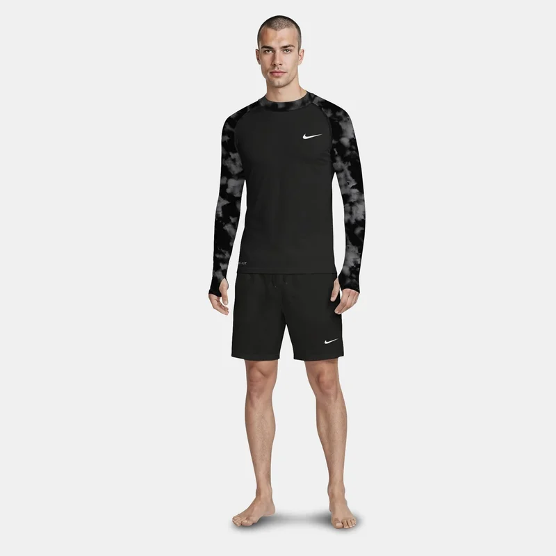 نايكي Men's AOP Whitewater Long-Sleeve Top