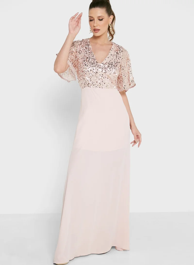boohoo sequin skater dress boohoo Women's Disc Sequin Bandeau Skater Dress