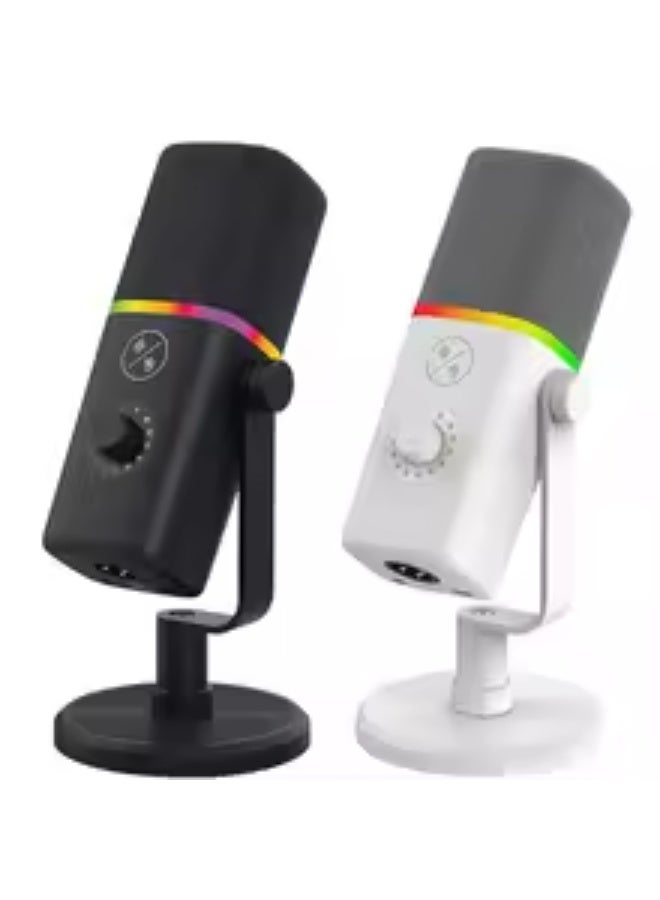 erorex RGB USB Condenser Microphone | Studio Quality | Streaming, Gaming & Podcast Mic - Image 1